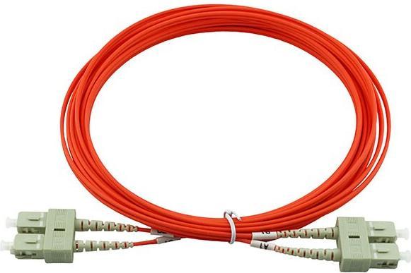 Actual product image BlueOptics Duplex fibre optic patch cable SC-SC multimode OM1 20 metres (20 m)