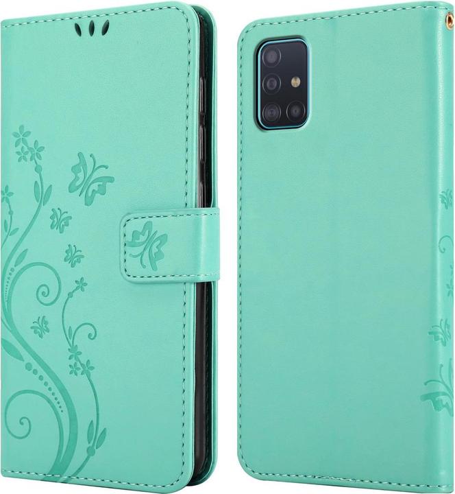 Actual product image Cadorabo Flower Book Cover (Samsung Galaxy A51 5G)