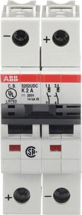 Immagine prodotto ABB S202UDC-K2 Interruttore automatico K-Char., 14 2CDS272517R0277