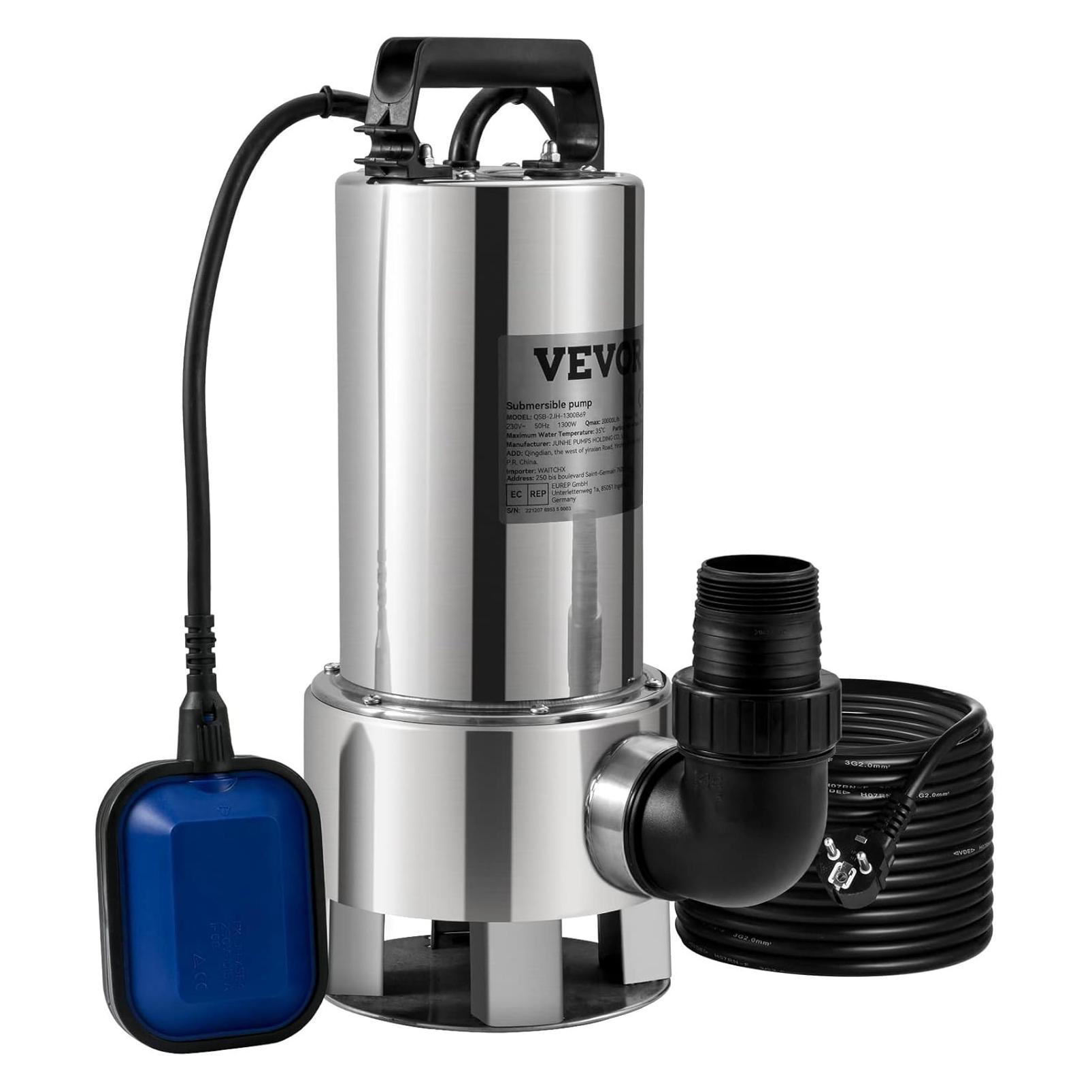 Vevor, Pompa Da Giardino, Tauchpumpe (Pompa Per Acque Cariche)