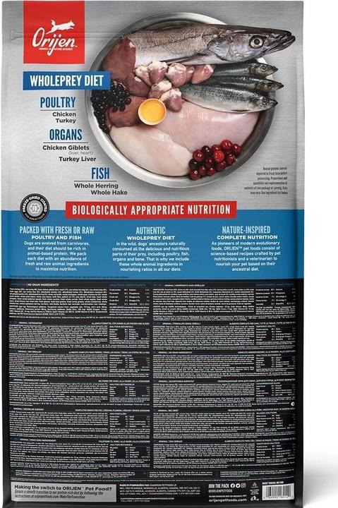 Image du produit Orijen Original (Adulte, 1 pcs, 11400 g)