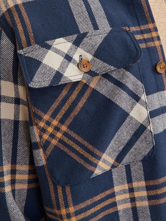Image du produit Jack & Jones Jprraymond Melange Check Ls Overshirt Sn (XS)
