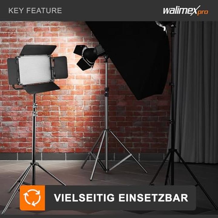 Actual product image Walimex Niova 600 Plus (Surface luminaire, Video light, Studio light)