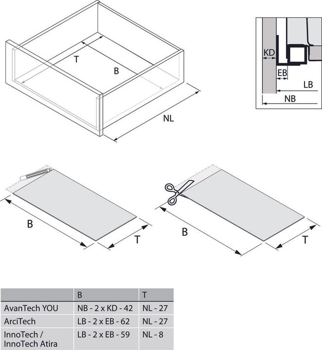 Actual product image Agoform Anti-slip mat AGO-Solid fixed cut for width ArciTech