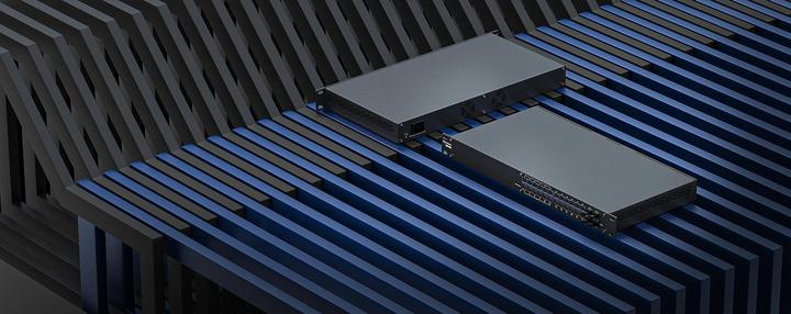 Produktbild Teltonika SWM280 L2+ Managed Switch 24x total ETH 12x POE 4x SFP Ports (27 Ports)