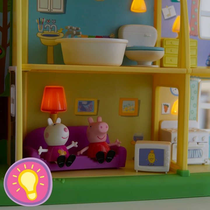 Image du produit Hasbro Peppa Pig Peppa's Adventures Peppa's Playtime to Bedtime House