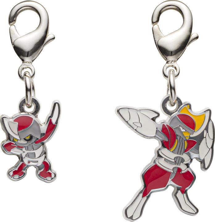 Actual product image Pokémon Pokemon Center - Pawniard, Bisharp key ring - 2 pieces