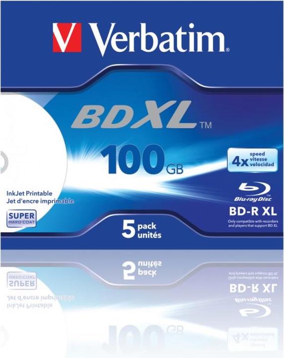 Actual product image Verbatim jewel case (5x)