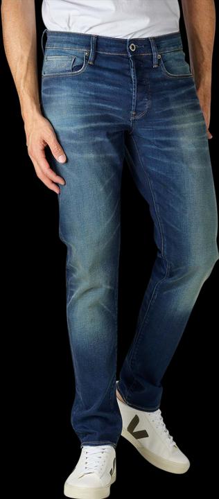 Produktbild G-Star 3301 Slim Jeans worker blue faded (W30/L34)