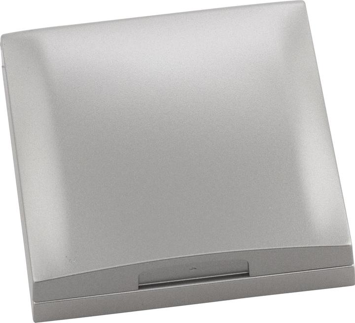 Actual product image Berker Frame with hinged cover Integro stainless steel