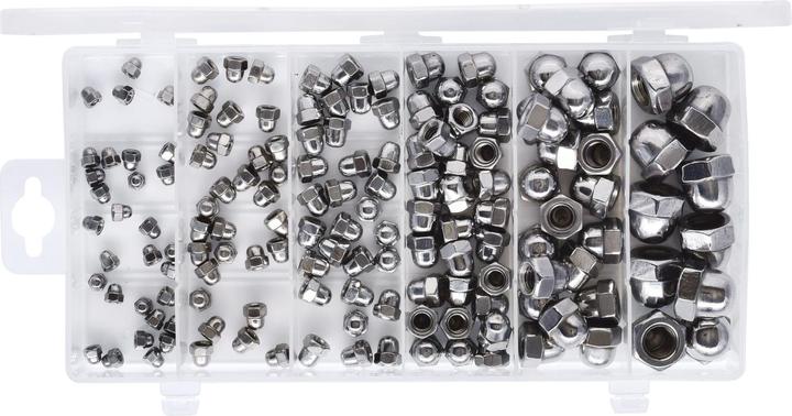 Produktbild KS Tools Sortiment Edelstahl-Muttern