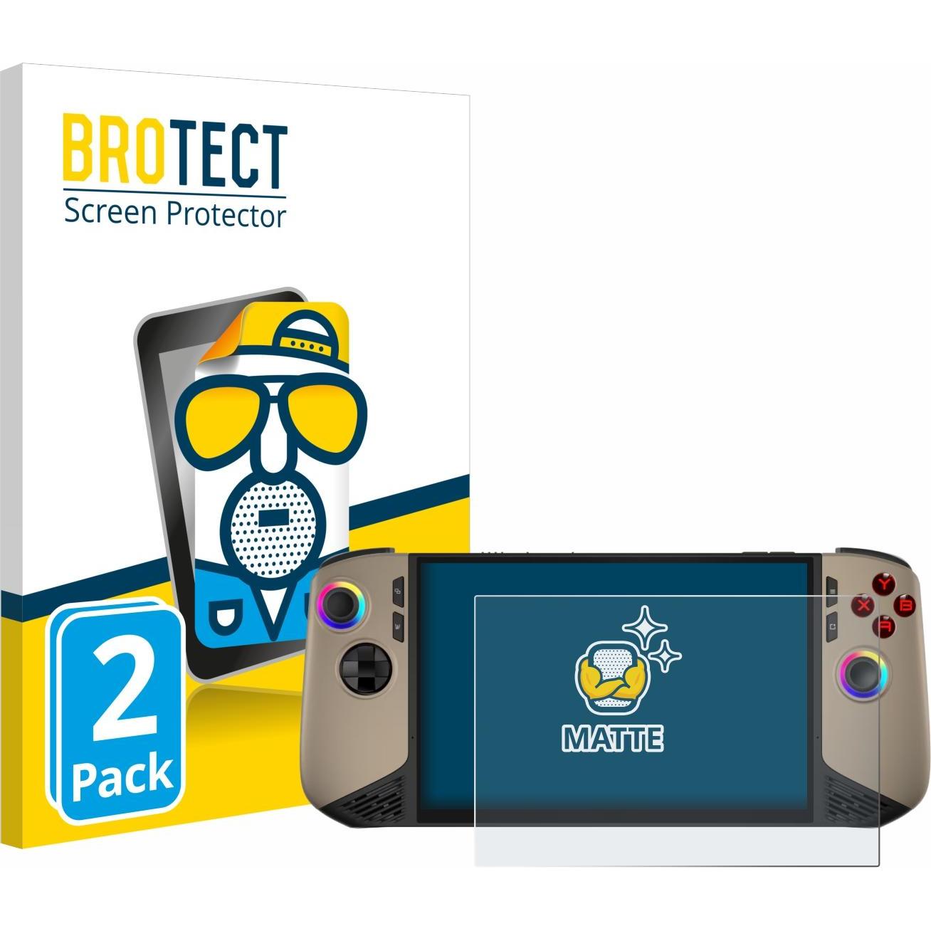 BROTECT Entspiegelungsfolie Displayschutz Displayschutzfolie Folie Matt, Weiteres Gaming Zubehör, Schwarz
