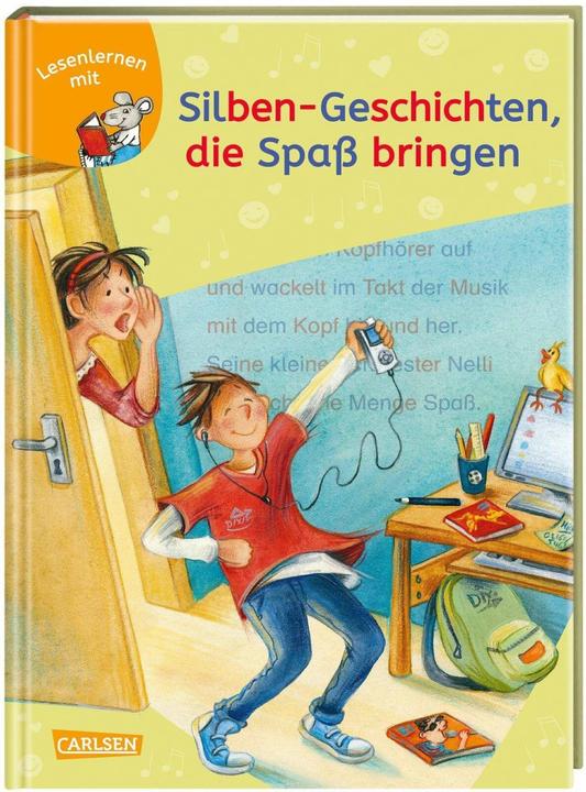 Produktbild LESEMAUS zum Lesenlernen Sammelbände: Silben-Geschichten, die Spass bringen (Deutsch, Alexander Steffensmeier, Annette Neubauer, Antje Schwenker, Astrid Vohwinkel, Dagmar Hossfeld, Gabriela Krümmel, Manuela Mechtel, Marion Elitez, Sabine Choinski, Sigrid Leberer, Ursel Scheffler, 2023)