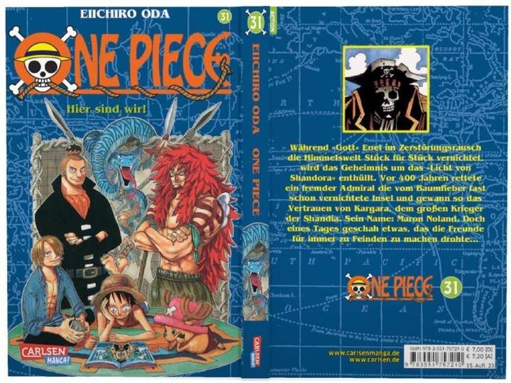 Actual product image One Piece, Band 31 (German, Eiichiro Oda, 2004)