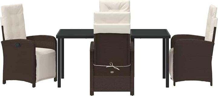 Actual product image vidaXL Garden dining set (160 x 80 x 73 cm)