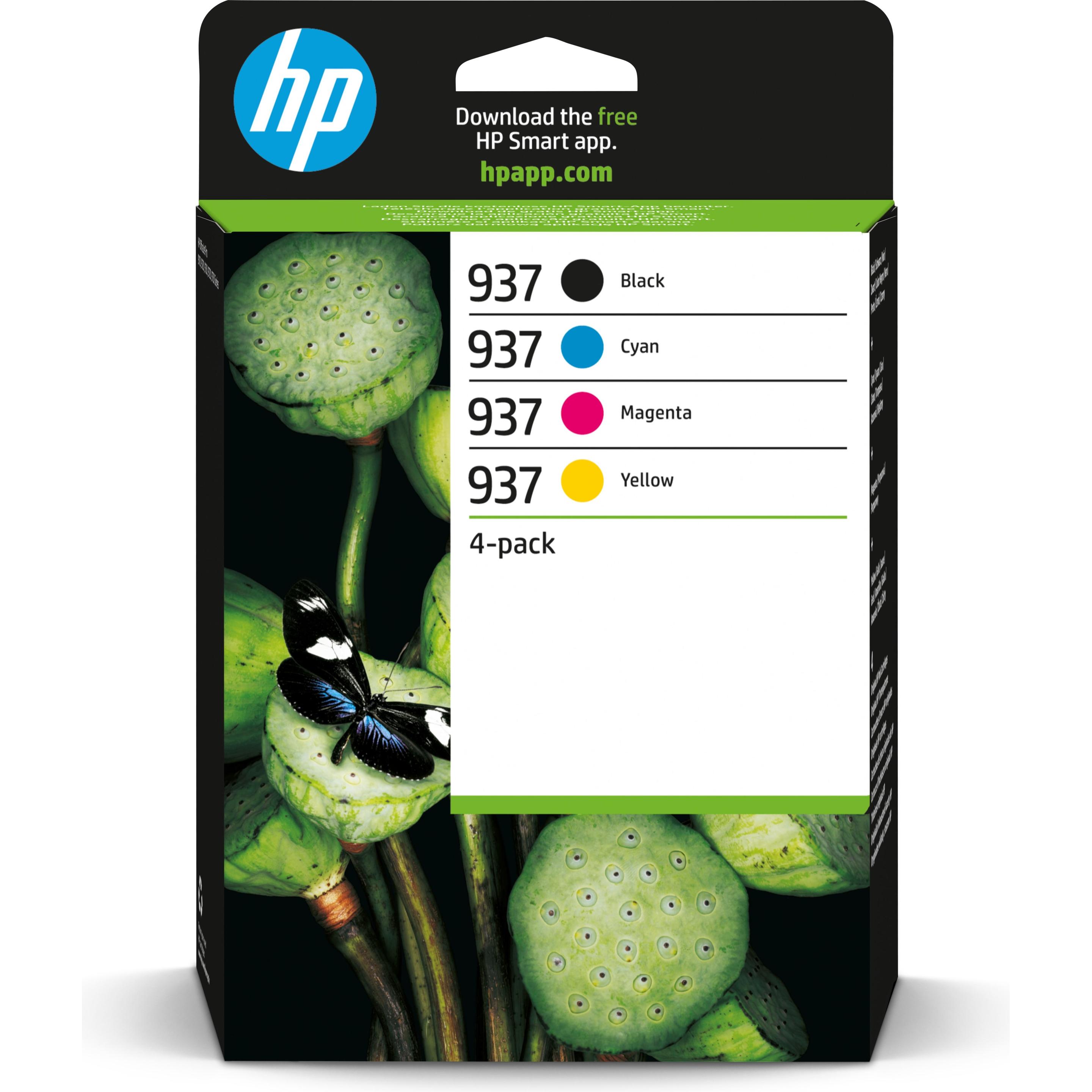 HP, Druckerpatrone, 937 (M, BK, C, Y)