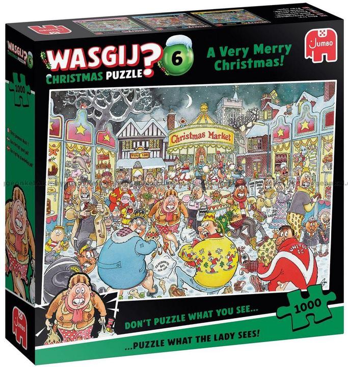 Jumbo Wasgij - Christmas 6 - A Very Merry Christmas (1000 pieces) (1119802031)