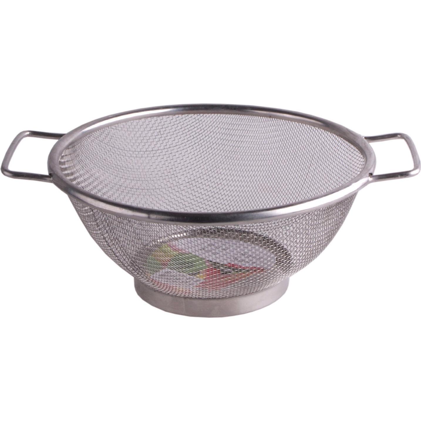 neuetischkultur Maschensieb Rostfreier Stahl, Küchensieb, Silber