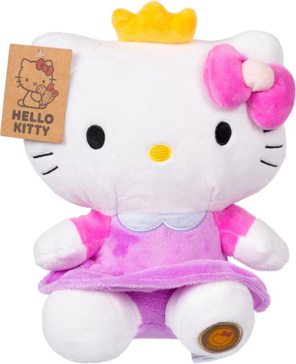 Image du produit Hello Kitty Princess Eco Peluche (24 cm)