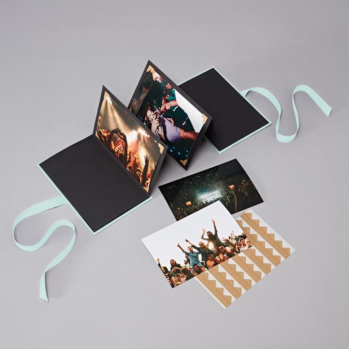 Actual product image Semikolon Photo Album Leporello Classico Iceland Green (10 x 15 cm, 9 x 13 cm)