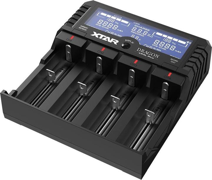 Actual product image Xtar VP4L Plus battery charger (XL)