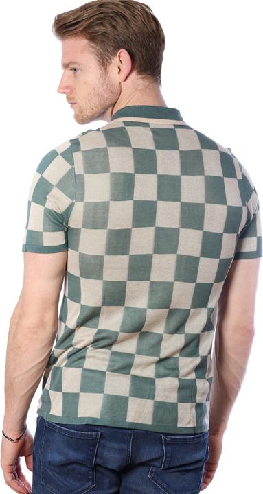 Produktbild Bellemere T-Shirt Checkered Tencel Polo (S)