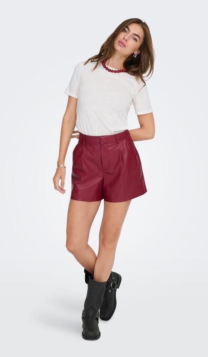 Produktbild Only ONLSMOOTH Hohe Taille Normal geschnitten Shorts Shorts (S)