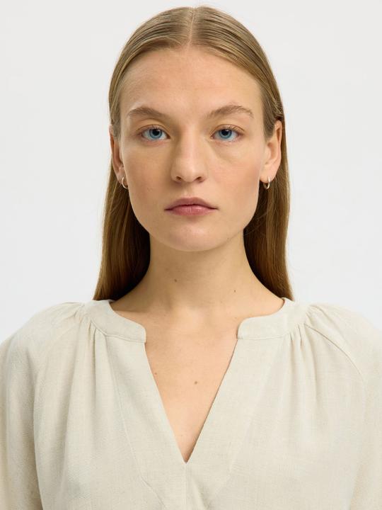 Produktbild Selected Viskosemix Oberteil mit V-Ausschnitt (42)