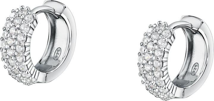 Produktbild Morellato Charming silver hoop earrings with zircons Tesori SAIW144 (Silber 925)