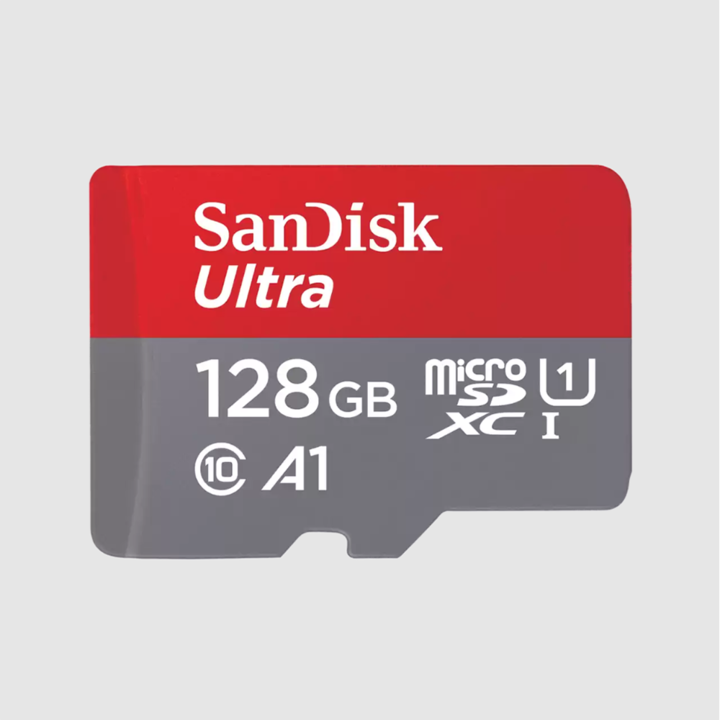 Produktbild SanDisk Ultra mit Adapter (128 GB, microSDXC, U1, UHS-I)