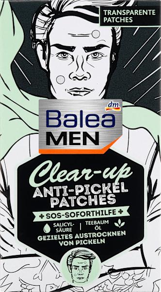 Produktbild dm Balea MEN Clear-up Anti-Pickel Patches