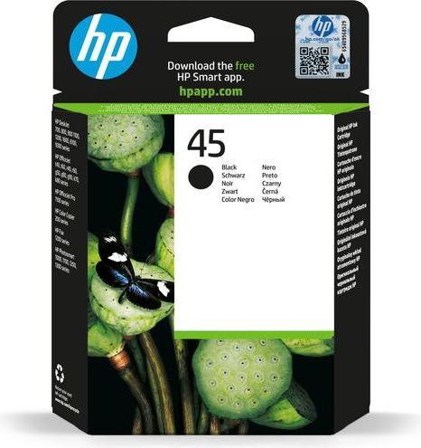 Produktbild HP 45 Large - 42 ml - Gross - Schwarz - Original (BK)