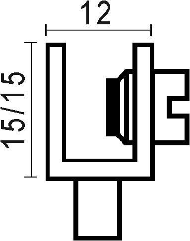 Image du produit EBB Support de tablette en verre (1 pcs)