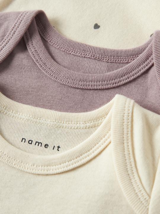 Actual product image Name it Nbfbody 3p Ls Heart Noos (50)