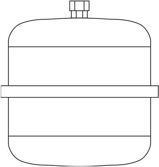 Productafbeelding Vaillant Zonnesysteem Zonne-expansievat 25 L