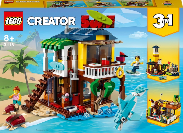 Actual product image LEGO Surfer Beach House (31118, LEGO Creator 3-in-1)