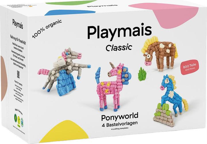 Actual product image PlayMais Classic Pony World - 800 Teile