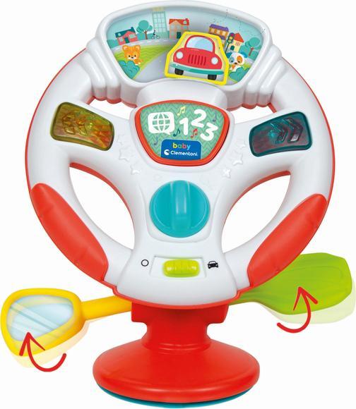 Actual product image Clementoni Interactive steering wheel for babies