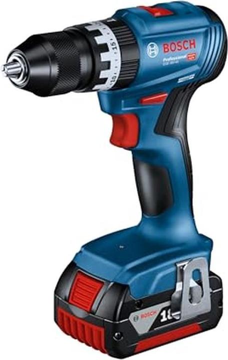 Produktbild Bosch Professional Accu-Kombiset mit Schrauber, Bohrhammer, Schleifer, 3 Akkus, Ladegerät und Tasche