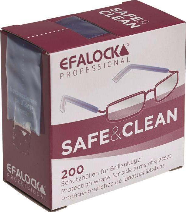 Immagine prodotto Efalock Protezioni per le tempie degli occhiali, scatola con rotolo