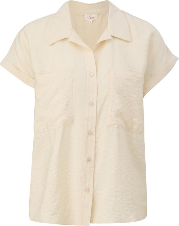 Immagine prodotto s.Oliver Bluse Viskose-Bluse im Relaxed Fit mit Hemdkragen (46)