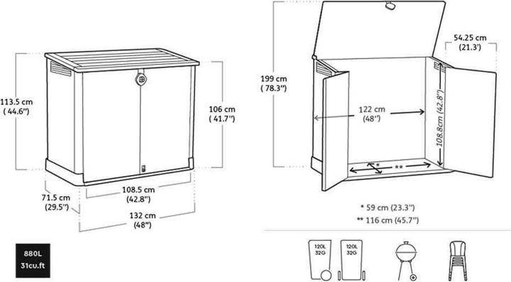 Produktbild Keter Store It Out Midi