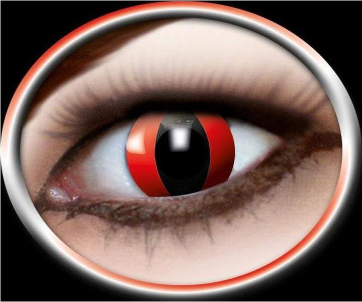 Produktbild Zoelibat Kontaktlinsen rote Katze (Rot)