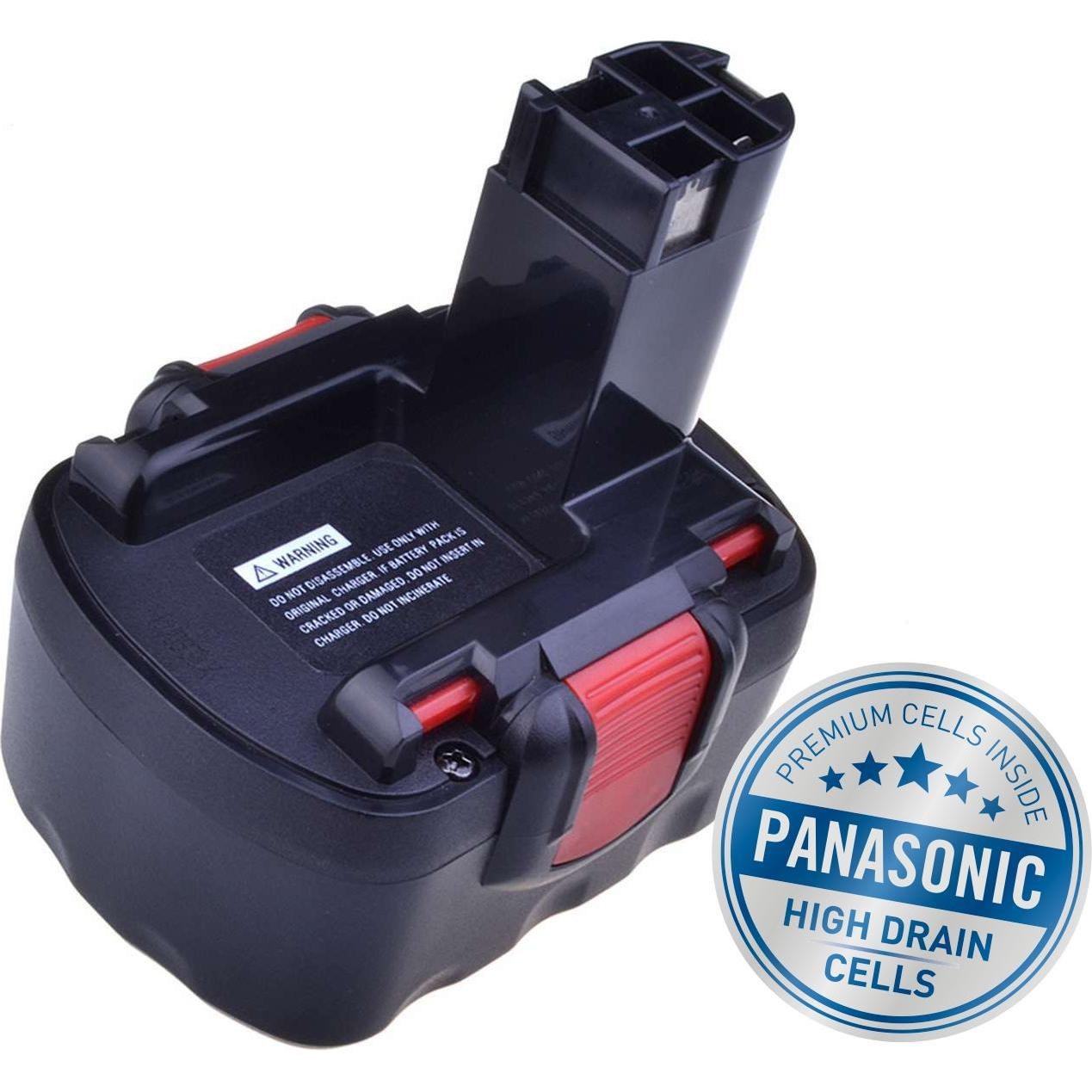 Avacom Batterie AVACOMBOSCH PSR 1200 Ni-MH 12V 3000mAh, články PANASONIC (3000 mAh), Batterie + pile