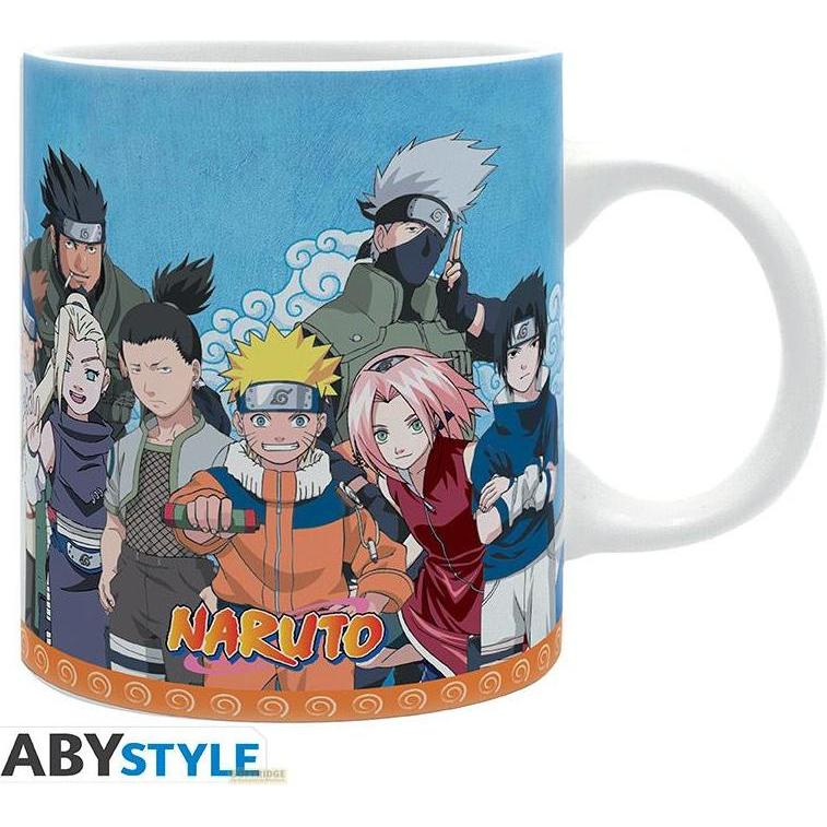Abystyle Multicolore Naruto Tazza 320Ml Subli Genin Konoha, Tazze,