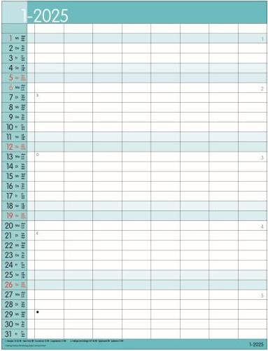 Actual product image XXL Family Timer 8 (45 x 34 cm, Hardcover, German)