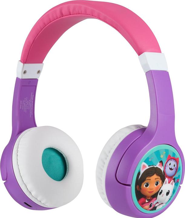 Produktbild Watchitude Ekids – Gabby‘s Dollhouse – Kabellose Bluetooth Kopfhörer