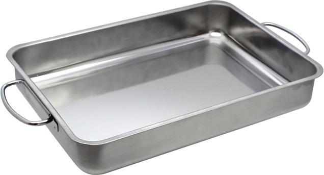 Produktbild ELO Stahlwaren Bräter Auflaufform Basic Edelstahl 26x20x5.5 cm