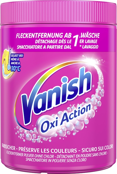 Image du produit Vanish Poudre Oxi Action rose 900g (Poudre)