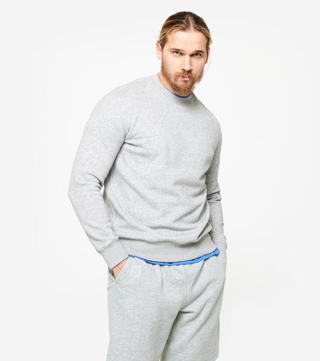 Produktbild Domyos Sweatshirt Herren warm Baumwollgewebe - grau (XL)